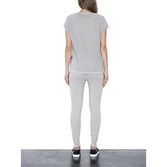 Anthropologie One Grey Day Venus Joggers Sweat Pants Grey  Knit Size Small - Picture 16 of 16